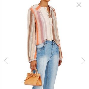 GORGEOUS ACE & JIG Edie Striped Tunic Blouse